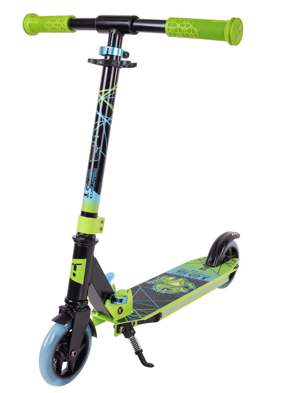 Самокат Tech Team Comfort Evolution 125 LUX green (1/4, NN012404)