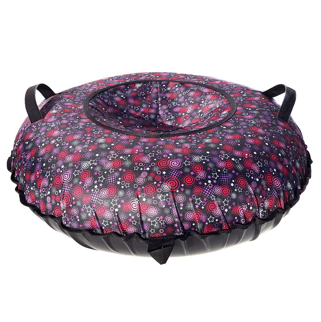 Санки надувные  "Ватрушка "Звезды и Спирали"