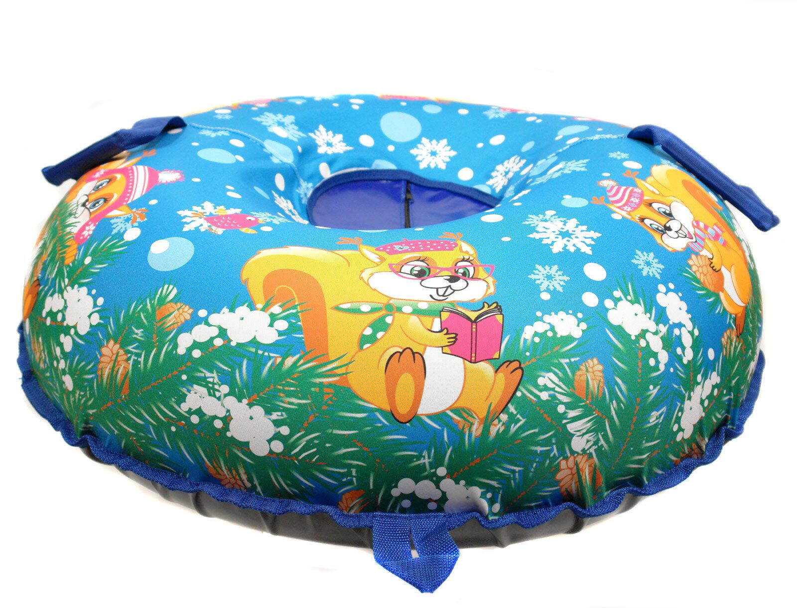 Санки надувные "Ватрушка "Белки"