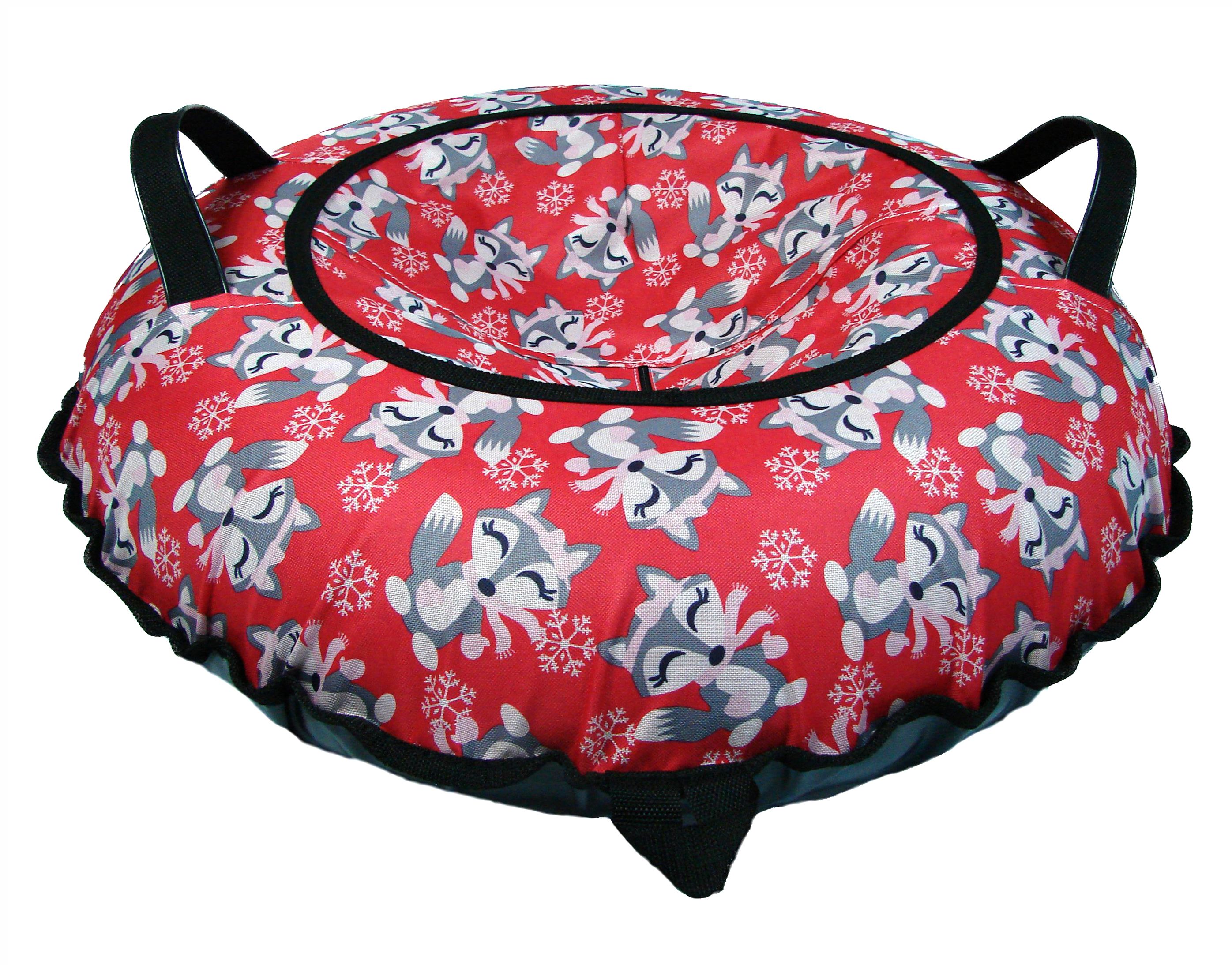 Санки надувные "Ватрушка "Лисички"