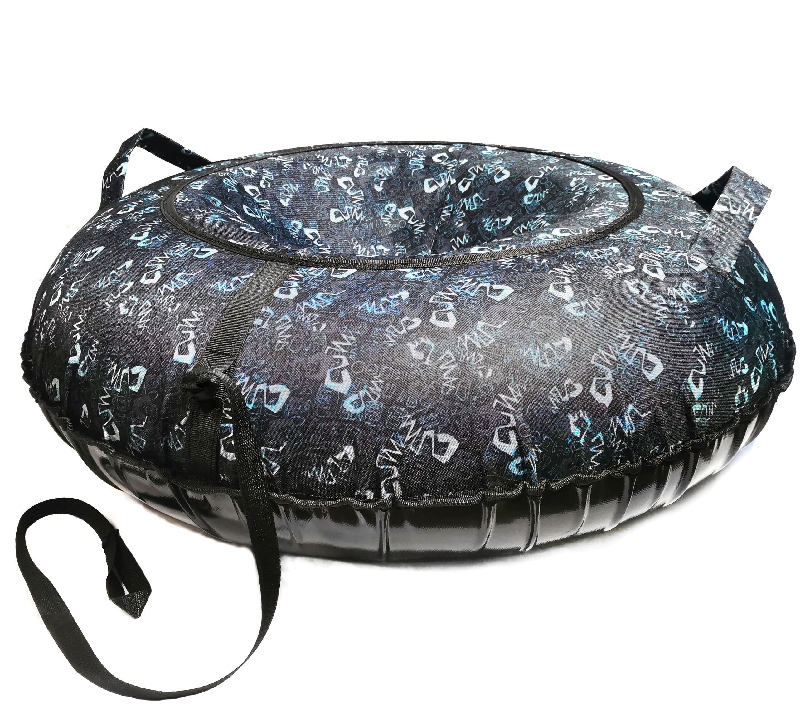 Санки надувные 100 см. "Ватрушка Принт "Граффити" (КСНВ10041)