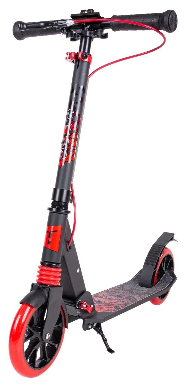 Самокат Tech Team Delta (black\red, NN010200)