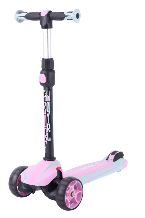 Самокат Tech Team Surf girl розовый-бирюзовый (1/4, NN012630)