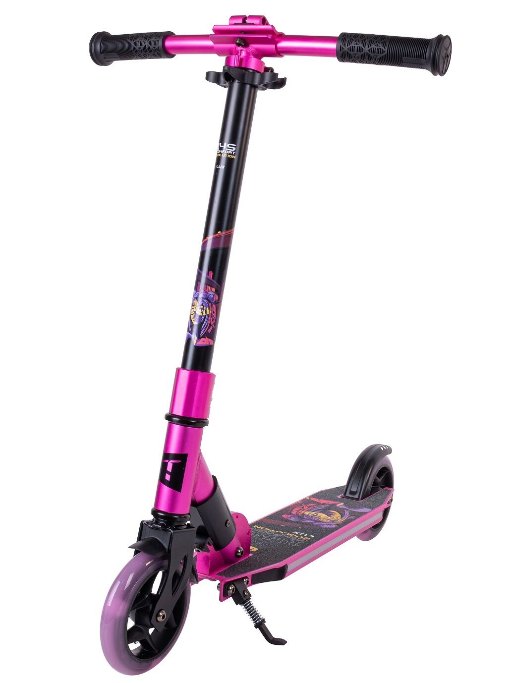 Самокат Tech Team Comfort Evolution 145 LUX розовый (1/4, NN012428)