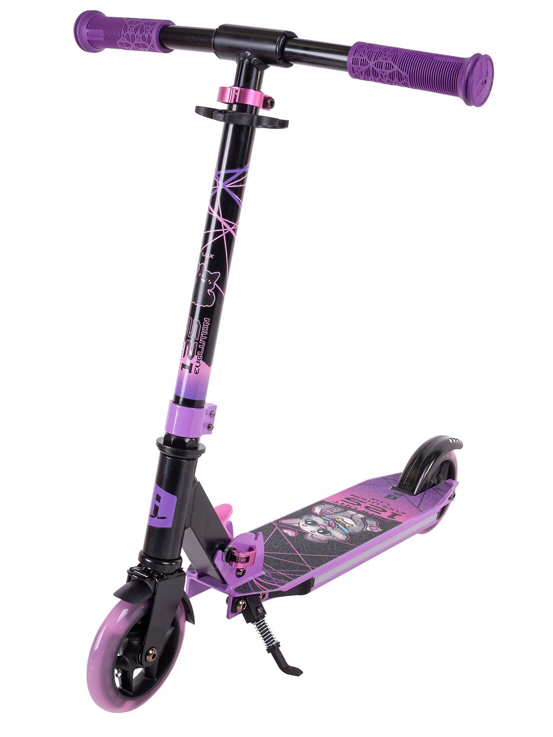 Самокат Tech Team Comfort Evolution 125 LUX purple (1/4, NN012405)