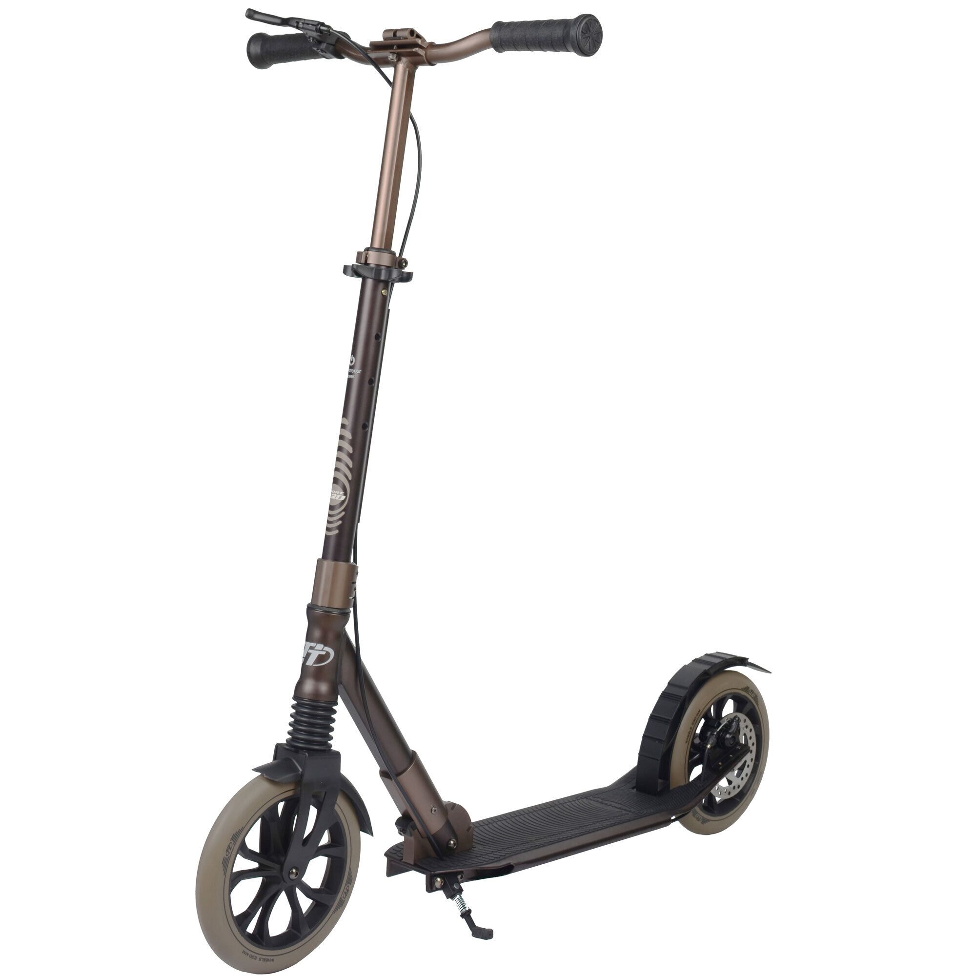 Самокат Tech Team Sport 230R black-grey (1/2, NN003996)