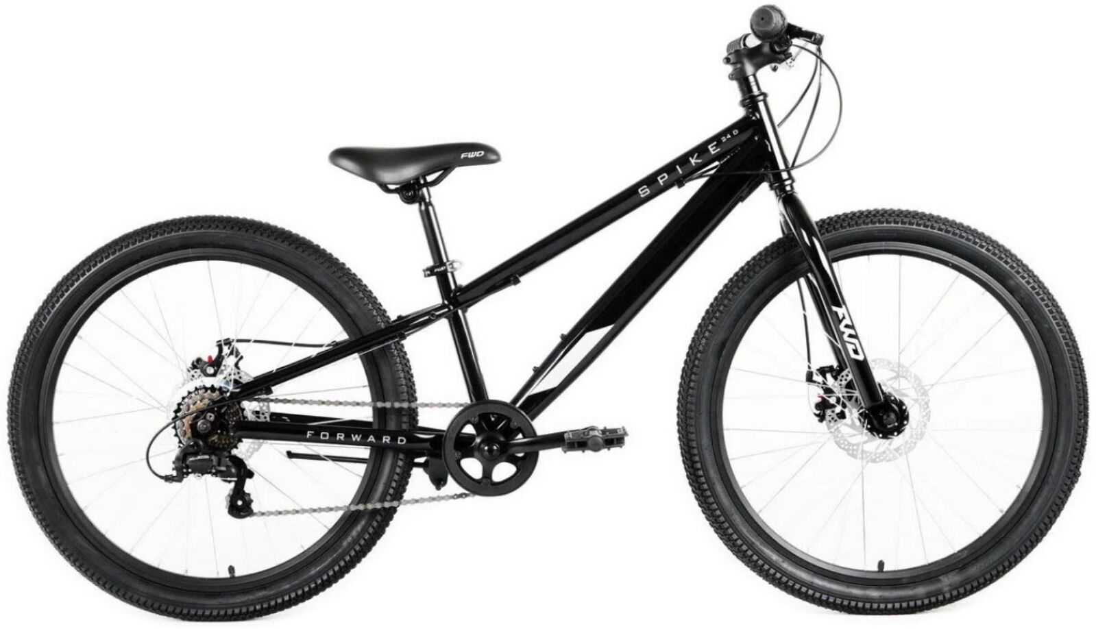 FORWARD SPIKE CX 24 D (24" 7 ск. рост. 11") черный, (CN5F0002)