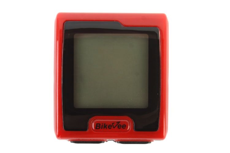 Велокомпьютер, беспроводной, BKV-7000, 9 функций, BikeVee (красный, 1CM000000023)
