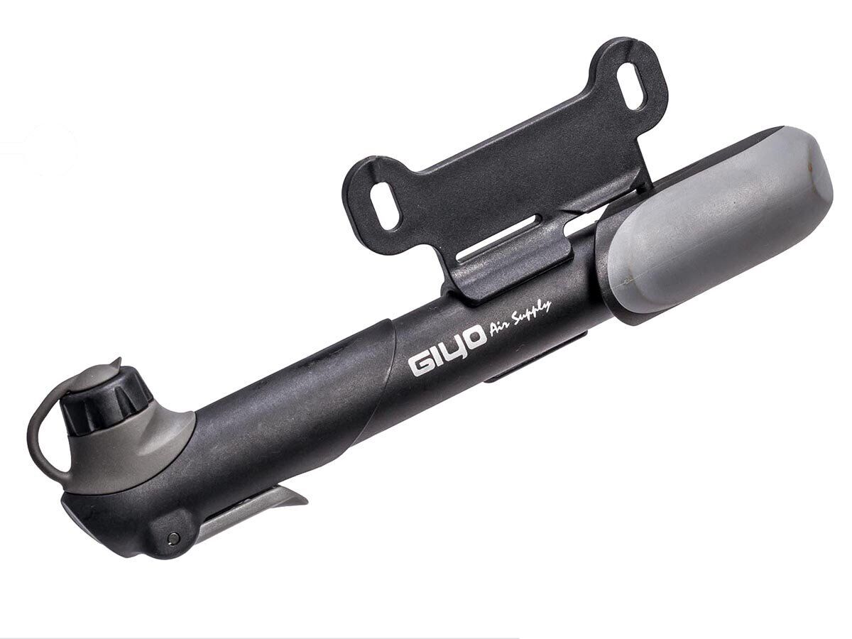 Насос компактный (ручной) GP 04S, aвто/вело ниппель, пласт., Max 80psi, Giyo