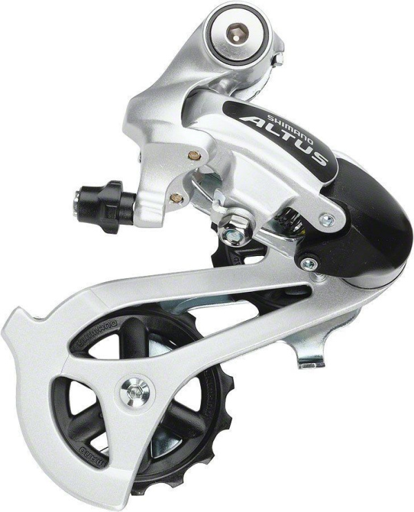 Не-исп.-Переключатель задний, Shimano ALTUS, ARDM310DL, 7/8 ск., под петух (серебро, DANCEM310DL78S)