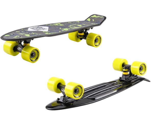 Скейтборд Kiwi 22 black/green (NN007442)