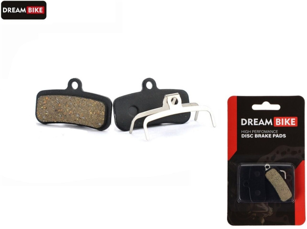 Тормозные колодки Dream Bike Organic, для дискового тормоза Shimano (XT M8020 M8120; MT420 MT520; SLX M7120; Saint M810 M820; XTR M9120), блистер, YL-M13 (УТ00027257)