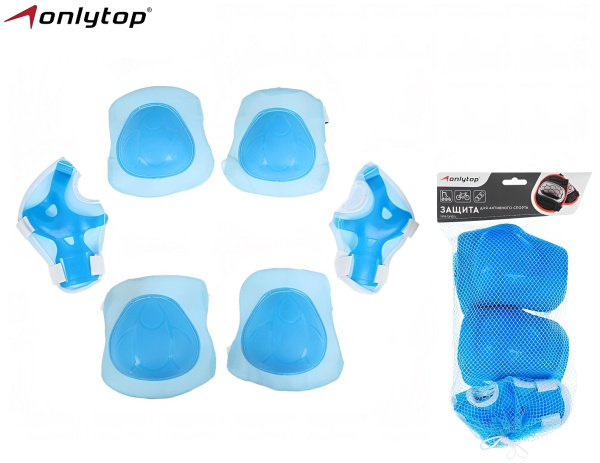 Защита OnlyTop, комплект, OT-8890 Light Blue (M/L) УТ00027370