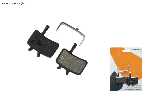 Тормозные колодки FORWARD, для дискового тормоза Sram XO, Avid Hydraulic Juicy 5 and 7, Ball Bearing 7 (BB7), блистер, YL-1019 (RBRPD0000008)