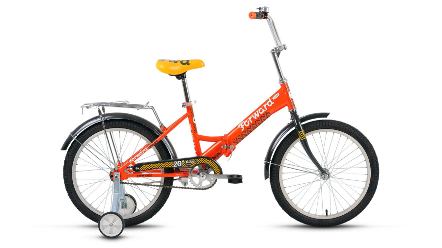 Велосипед FORWARD TIMBA BOY (20" 1 ск. рост 13" скл.) 2016-2017 (оранжевый, RBKW75F01003)