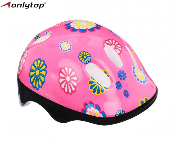Шлем детский OnlyTop, OT-SH6 Pink (S) 52-54 см, 1224196 (УТ00027366)