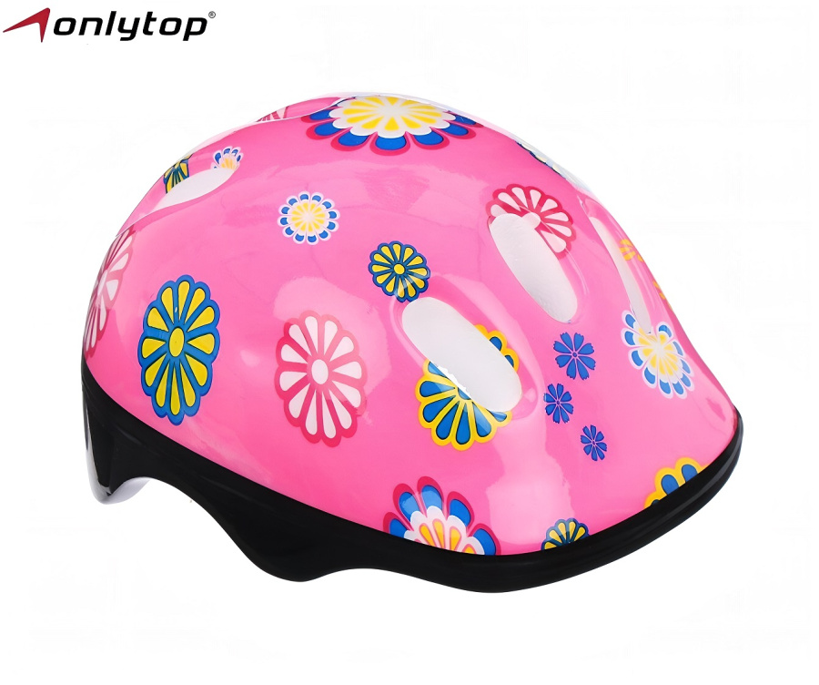 Шлем детский OnlyTop, OT-SH6 Pink (S) 52-54 см, 1224196 (УТ00027366)