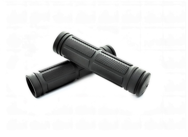 Рукоятки руля (грипсы, комплект), 120 мм, резиновые, SR-19, RAPIDA (черный, УТ00027321)