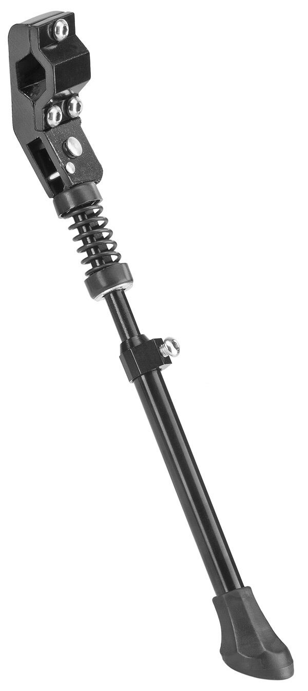 Подножка 20-28" алюминиевая телескопическая боковая, крепление на перо, BLF-F2 (черный, УТ00024452)