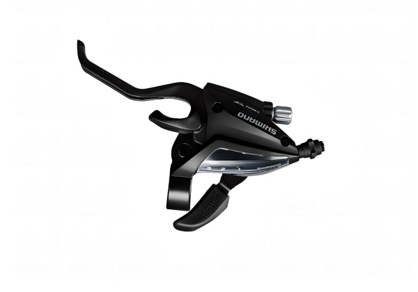 Рукоятка переключения передач левая SHIMANO ALTUS ST-EF500-3L комбинированная, 3 скор. (черный, ASTEF5002LSBL)
