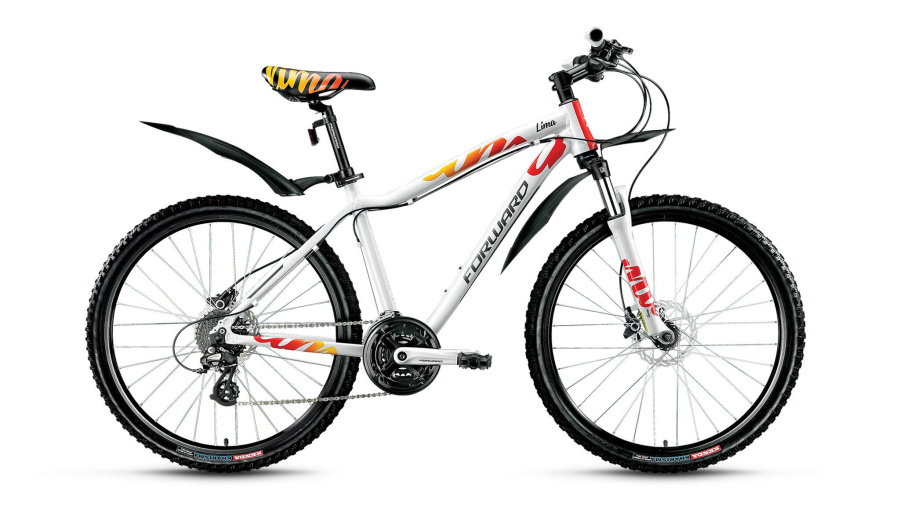 Велосипед FORWARD LIMA 3.0 disc (26" 24 ск. рост 15") 2015-2016 (белый, RBKW6766R007)