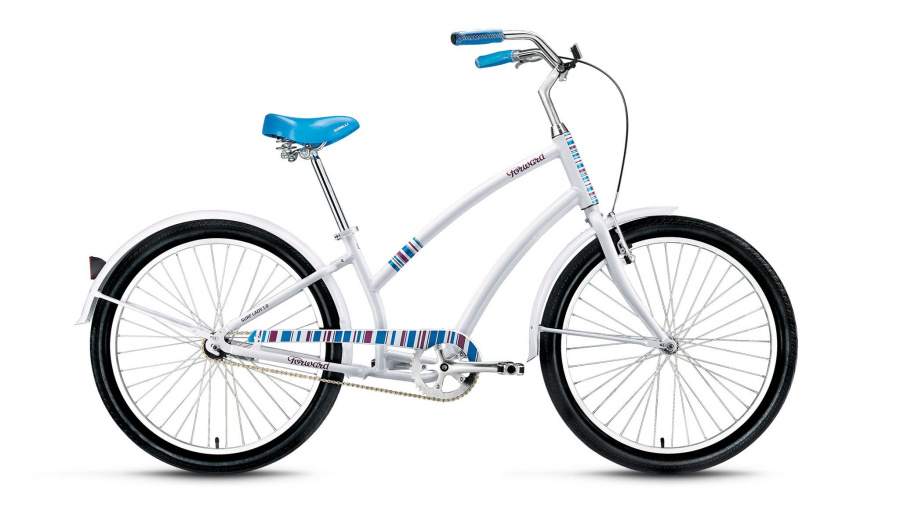 Велосипед FORWARD SURF LADY 1.0 (26" 1 ск. рост 15") 2015-2016 (белый, RBKW68661002)