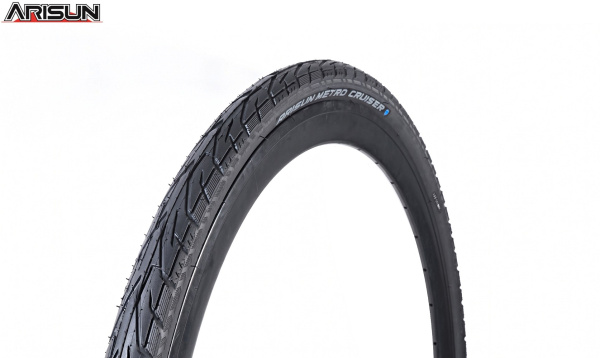 Покрышка 28 (700x45C) METRO CRUISER, City/Urban/Trekking, Антипрокол, PD, Elastic Rubber 5мм, 60 TPI, ARISUN (T070131)