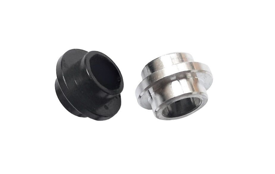 Спейсер для трюкового самоката, алюминиевый (Black/Silver, УТ0F810110)