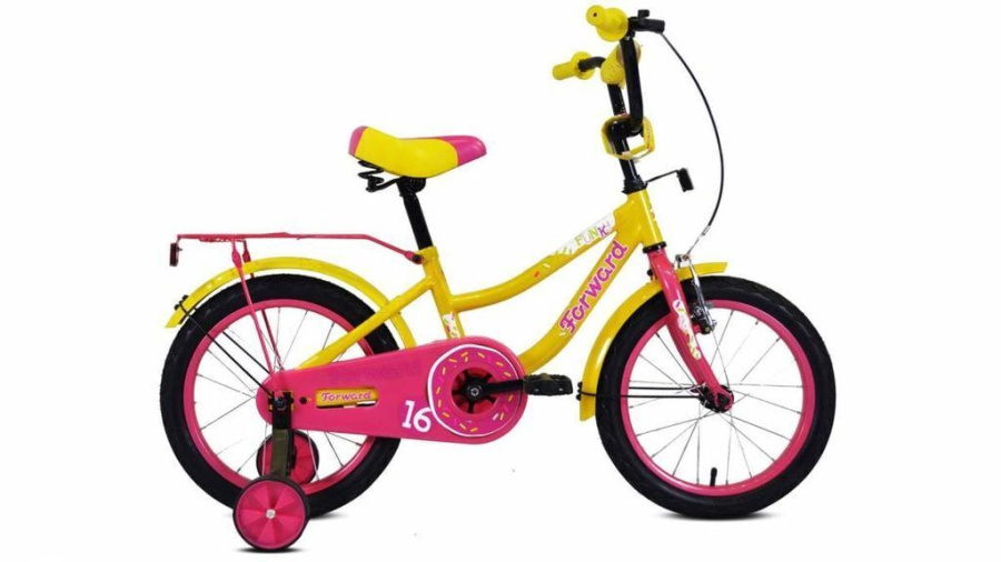 Велосипед FORWARD FUNKY 18 BOY (18" 1 ск.) 2016-2017 (желтый, RBKW7LNH1011)