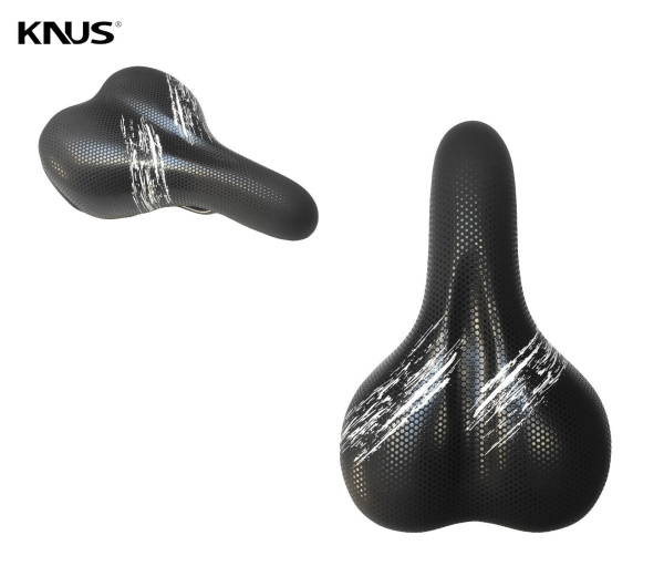 Седло KNUS, MTB Series, KS-K810, 275х175 мм (черный, УТ00028292)
