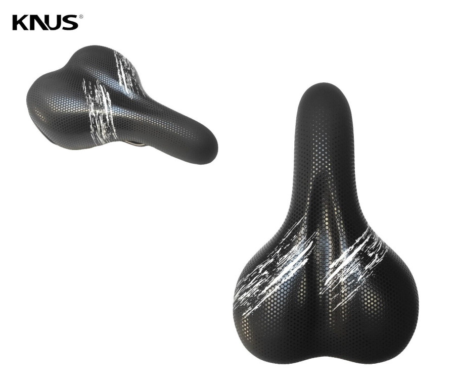 Седло KNUS, MTB Series, KS-K810, 275х175 мм (черный, УТ00028292)