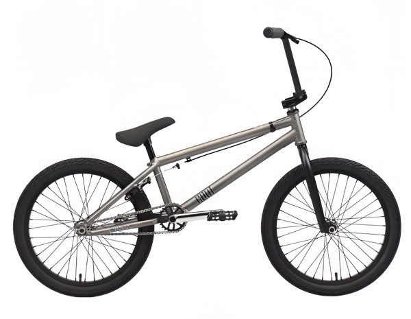 Велосипед TECH TEAM ROUT park 20" (BMX 20", 1 ск., рост 20,4") серый, NN014255