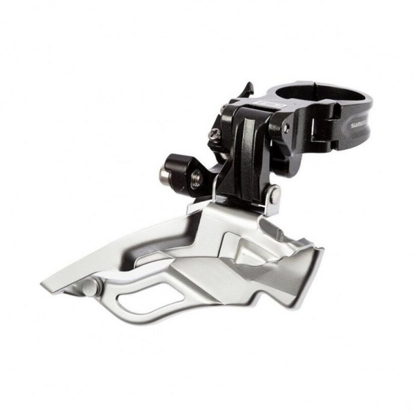 Переключатель передний, SHIMANO, FD-M591-10, Deore,хомут 1 3/8" (34,9 мм) рамка - верхняя тяга - универсальная (черный, CFD203000090)