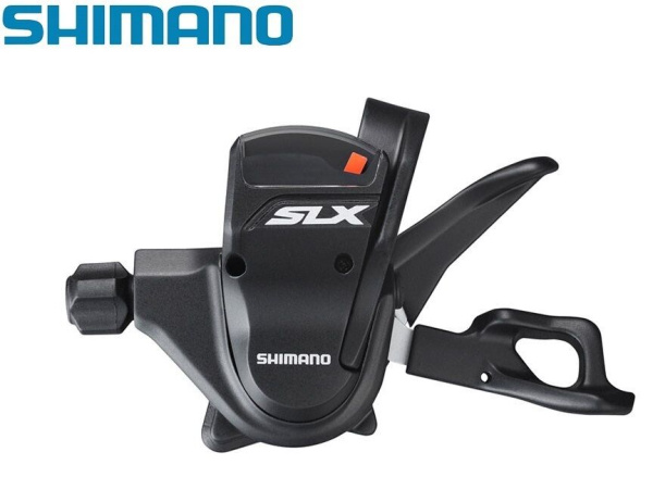 Рукоятка переключения передач левая SHIMANO SLX, SL-M670, шифтер, 2/3 скор. (черный, CSL200000212)