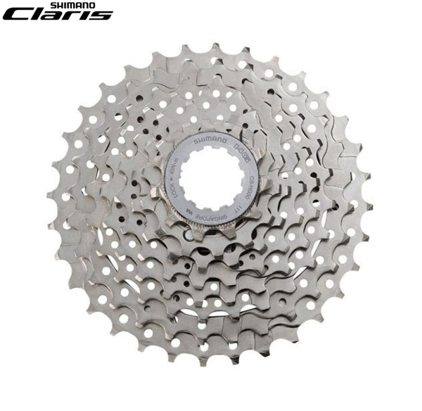 Кассета, SHIMANO 8 ск. CS-HG50-8, CLARIS, 11-32T (ACSHG508132)