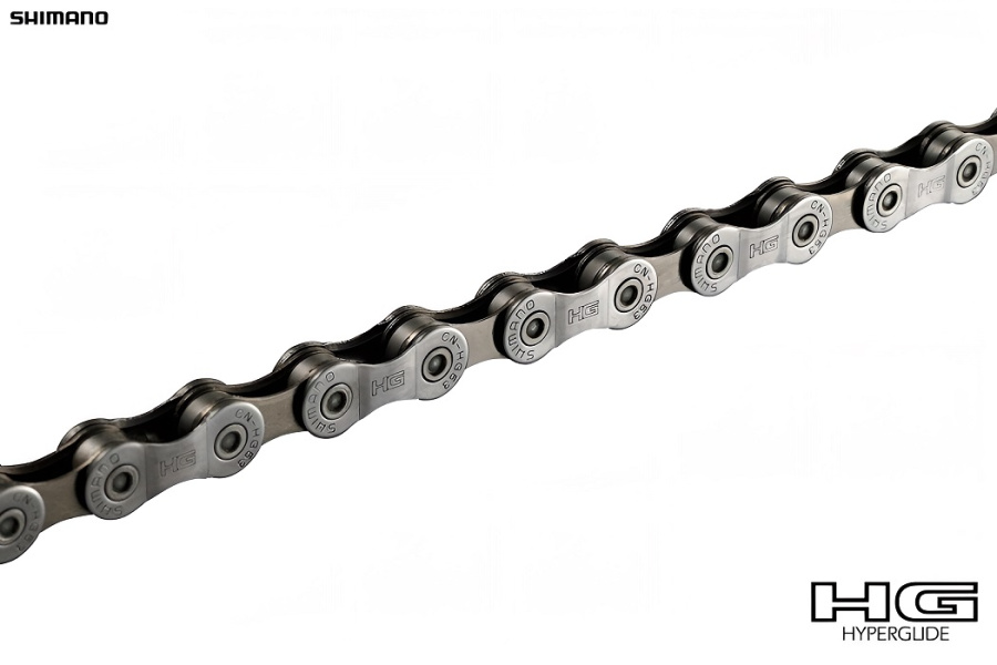 Цепь SHIMANO (CN-HG53) 9 скор. (116 звеньев), Link pin, 1/2"x 11/128", звено 6.5 мм, ALIVIO, OEM (УТ00020874)