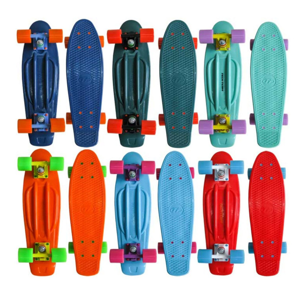 Скейтборд Sydney 22", KMS, пластиковый, Abec-7 (LAMBSydney22)