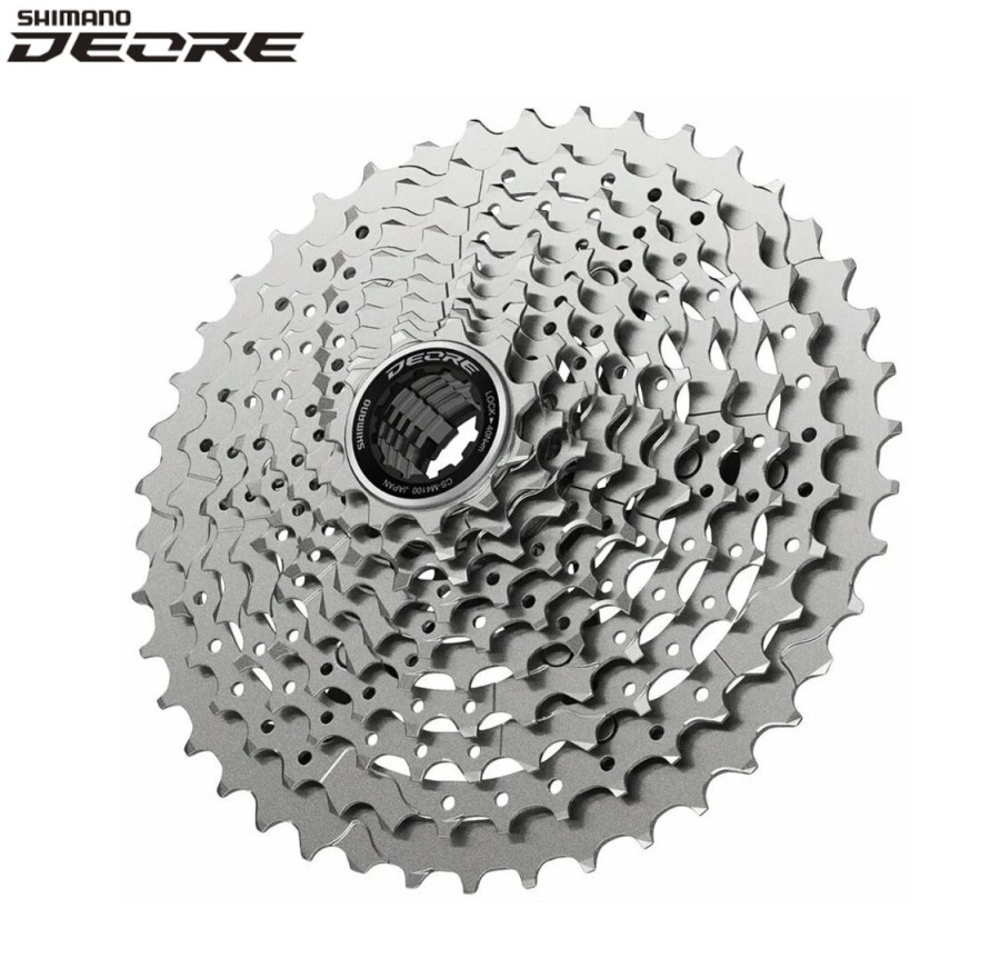 Кассета, SHIMANO, 10 ск. CS-M4100, DEORE, 11-42T (ACSM410010142)