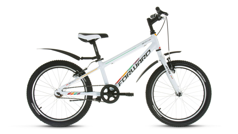 Велосипед FORWARD UNIT PRO 1.0 (20" 1 ск. рост 10.5") 2016-2017 (белый, RBKW71601006)
