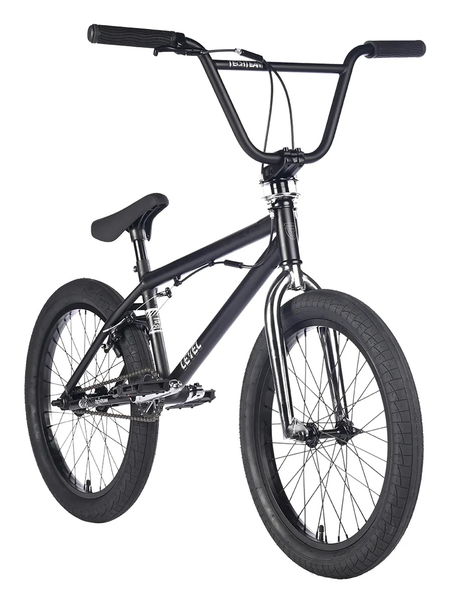 Велосипед TECH TEAM LEVEL (BMX 20", 1 ск.) (хром, NN013712)