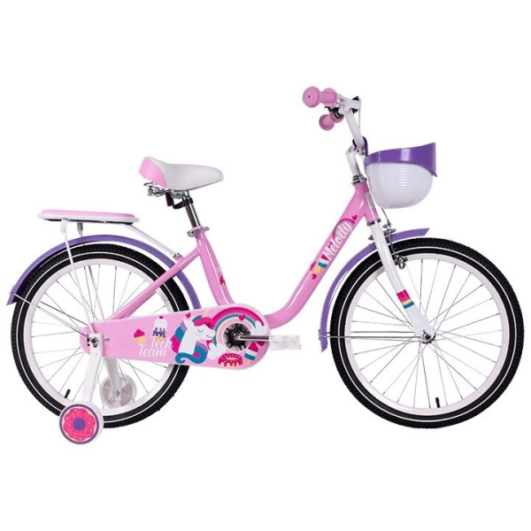 Велосипед TECH TEAM Melody 14 (14" 1 ск.) розовый (NN013857)