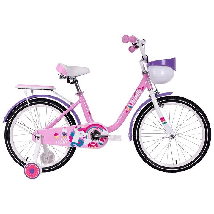 Велосипед TECH TEAM Melody 14 (14" 1 ск.) розовый (NN013857)