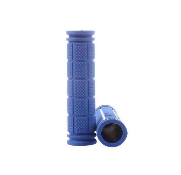 Рукоятки руля (грипсы, комплект), 120мм, резиновые, Joykie (синий, 4650064230903)