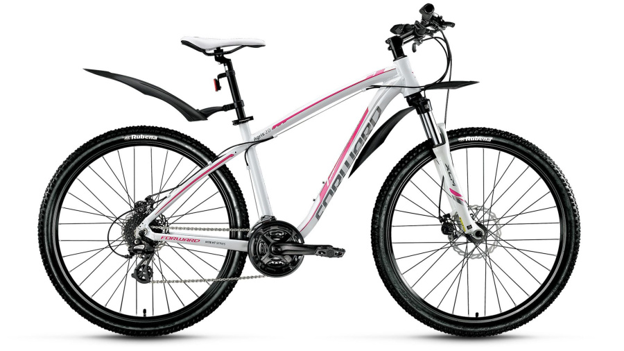 Велосипед FORWARD AGRIS LADY 2.0 27,5 disc (27,5" 24 ск. рост 15") 2015-2016 (белый, RBKW6767R003)
