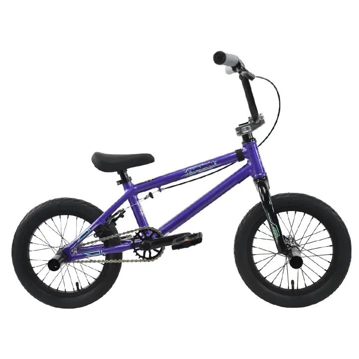 Велосипед TECH TEAM UGen (BMX 14", 1 ск.) (фиолетовый, NN013430)