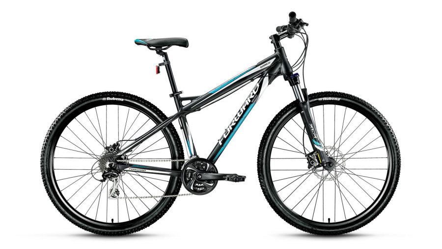 Велосипед FORWARD QUADRO 3.0 29 disc (29" 24 ск. рост 17") 2015-2016 (черный мат., RBKW6M69R004)