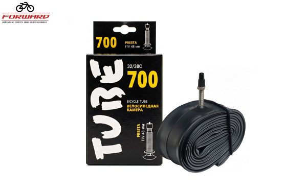 Камера 700x32/38C бутил, Presta Valve, F/V-48 мм, TUBE, Forward (УТ00030247)