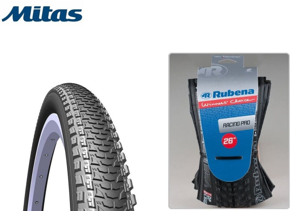 Покрышка 26x2,10 ZEFIROS TD, «Kevlar Guard», Tubeless Supra, Racing PRO, MITAS (510952344052)