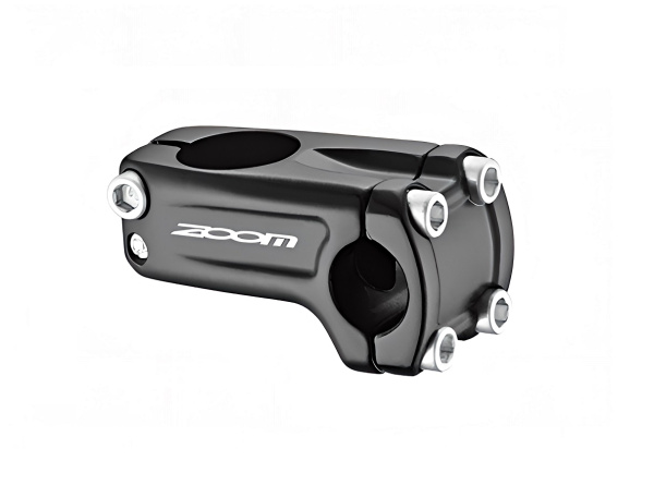 Вынос руля MX-625-5/8 ISO-M, BMX алюминиевый нерегулируемый безрезьбовой, под руль 22.2, угол 0, длина 60 мм, высота 30 мм, шток 28,6 мм, ZOOM, Black