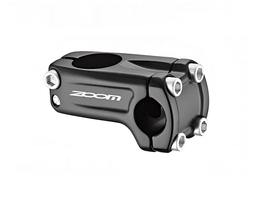 Вынос руля MX-625-5/8 ISO-M, BMX алюминиевый нерегулируемый безрезьбовой, под руль 22.2, угол 0, длина 60 мм, высота 30 мм, шток 28,6 мм, ZOOM, Black